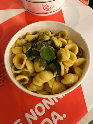 Orichiette with vegetables at Coppino Alberobello in Alberobello