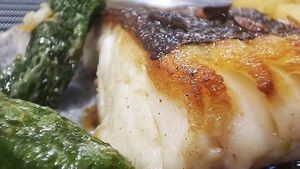 Bacalao a la Donostiarra at La Colegiata Food and Drinks in Leon