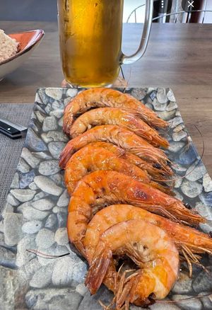 Langostinos at La Colegiata Food and Drinks in Leon