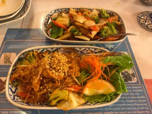 dishes at Thailand Cuisine in Kihei