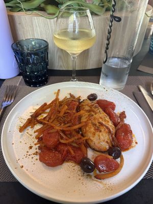 Petto di pollo  at Bistrot Macro Vegan in Bergamo