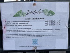   at Bistrot Macro Vegan in Bergamo