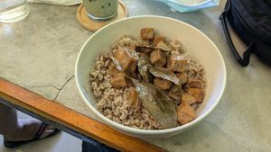 Coconut Adobo at Grains Plant-based Cafe in Puerto Princesa