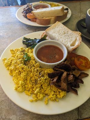Big Breakfast at Grains Plant-based Cafe in Puerto Princesa