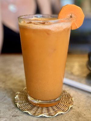 Flu fighter juice  at Grains Plant-based Cafe in Puerto Princesa