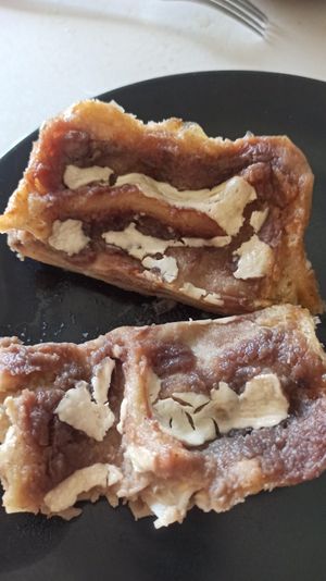 Lasagne bianche con crema di cipolla at Zero Personal Chef in Pianezza