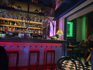 Bar at The Smoking Camel in Byron Bay