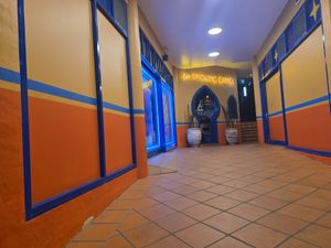 The entrance at The Smoking Camel in Byron Bay