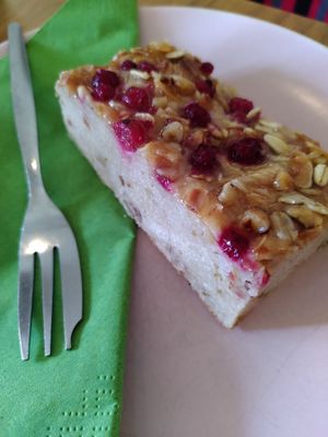 Veganer Kuchen at Backsteincafé in Osnabrueck