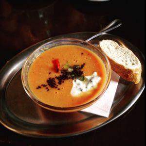 Linsensuppe at Fast Rabbit Fast Food in Berlin