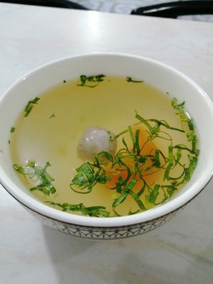 Soup at VKF Vegetarian in Preah Sihanouk
