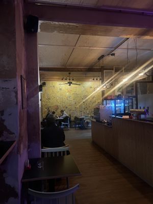 Legendary wall  at 19:77 - VEGAN:DINER+BAR, Home of RAMONES MUSEUM in Berlin