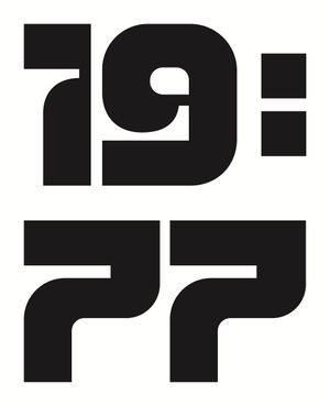 Logo at 19:77 - VEGAN:DINER+BAR, Home of RAMONES MUSEUM in Berlin