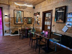 Inside of 19:77 at 19:77 - VEGAN:DINER+BAR, Home of RAMONES MUSEUM in Berlin