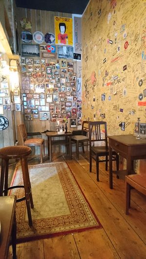 Interior at 19:77 - VEGAN:DINER+BAR, Home of RAMONES MUSEUM in Berlin