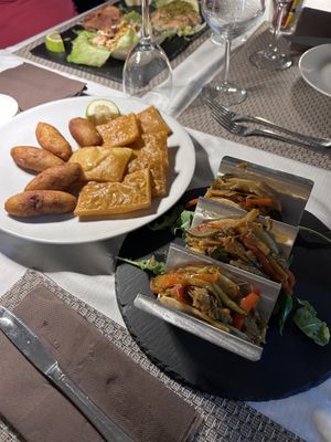 Panelle e cazzilli   at La Nuova Campana in Castellammare Del Golfo