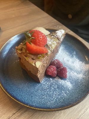 Vegan dessert   at Bistro 8 in Blackwood