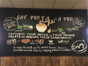 Pho! With vegan options! at Number One Noodle in Fredericton