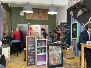 Inside   at Bánh Mì Brothers in Edinburgh