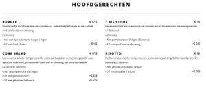 vegan options at Waanzinnig Tilburg in Tilburg