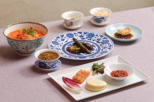ヴィーガンディナーコース「皇華素菜」１
Vegan dinner course　Fanfahr Sutsai １ at Chinese Restaurant FANFAHR - 中国料理「皇華」 in Nagano