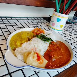 Monthly vegan curry - Indonesian Gulai, Thai Penang. at KIMAGUREYA in Shizuoka