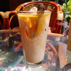 Java Ice Latte. at KIMAGUREYA in Shizuoka