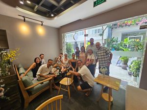 Friends at Grazie's Kitchen - Vegan Bakery and Cafe in Da Nang