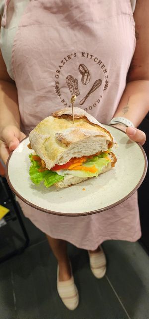 Sandwich at Grazie's Kitchen - Vegan Bakery and Cafe in Da Nang