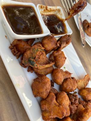 Vegetable Pakoras   at Indian Tandoori Restaurant in Trondheim