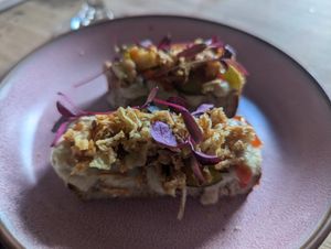 Cashew patte at Riverhouse Restaurant in Richmond Upon Thames