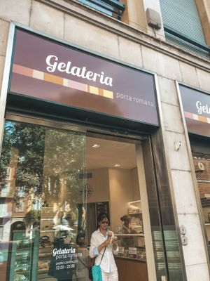Front  at Gelateria Porta Romana - 126 in Milan