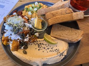 Huberta (vegan)  at Bertis in Karlsruhe