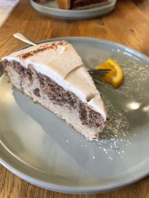 Cinnamon swirl cake   at Bertis in Karlsruhe