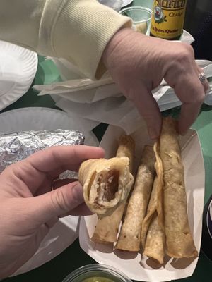 Vegan labeled  at Tacos De Mexico in Morro Bay