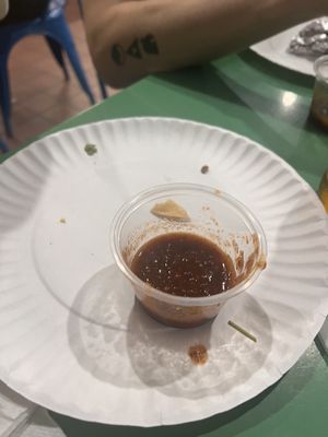 House salsa  at Tacos De Mexico in Morro Bay