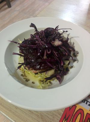 Beetroot salad at New Vita Restaurant in Sabadell
