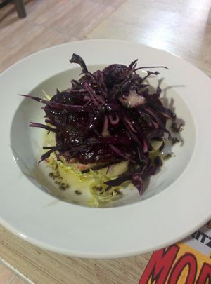 Beetroot salad at New Vita Restaurant in Sabadell