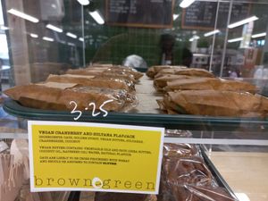 Flapjacks at Brown & Green - Crystal Palace National Sports Centre in South East London