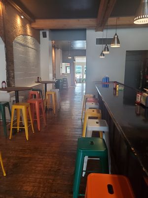 Interior at Plant Based Coneys in Ypsilanti