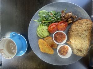 Sometimes got to drink coffee before photo  at Scramble & Bean in Rushcutters Bay