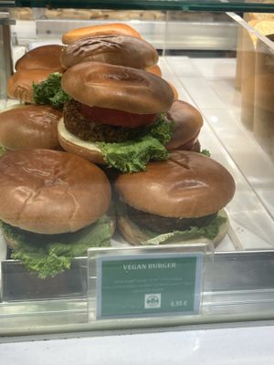 Burger  at ATH - Lufthansa Business Lounge in Athens