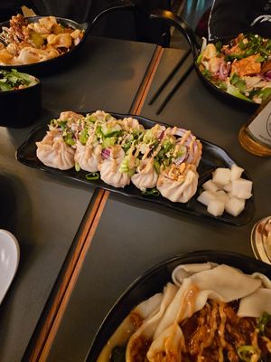 Gyoza mit veganer Füllung at Biangbiang Noodles in Leipzig