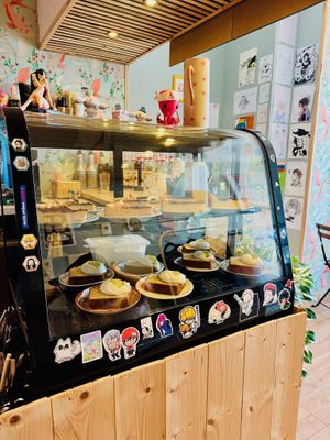 Display  at Otaku Café in Orleans