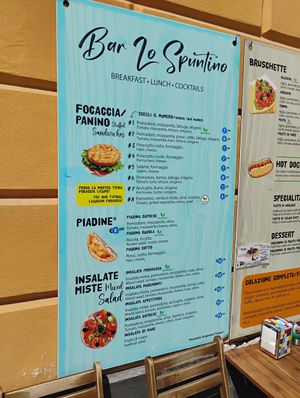  at Bar Lo Spuntino in Monterosso Al Mare