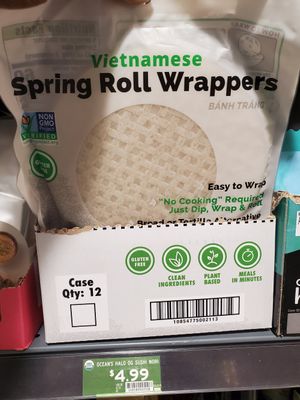 Spring rolls at The Fresh Market in Philadelphia