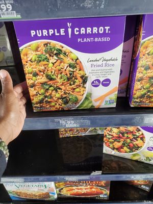 Purple carrot at The Fresh Market in Philadelphia