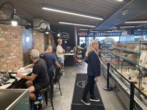  Inside  at Bagel Point in New York City