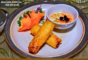 Fried Spring rolls  at Tung's Restaurant in Ho Chi Minh City