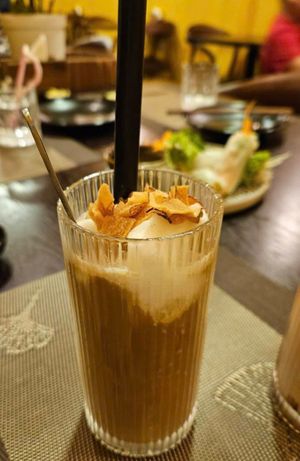 Coconut Cofffe at Tung's Restaurant in Ho Chi Minh City